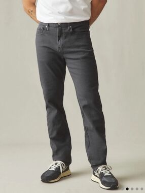 American Giant Men's Roughneck Pant Straight 36X30 Gray NWOT